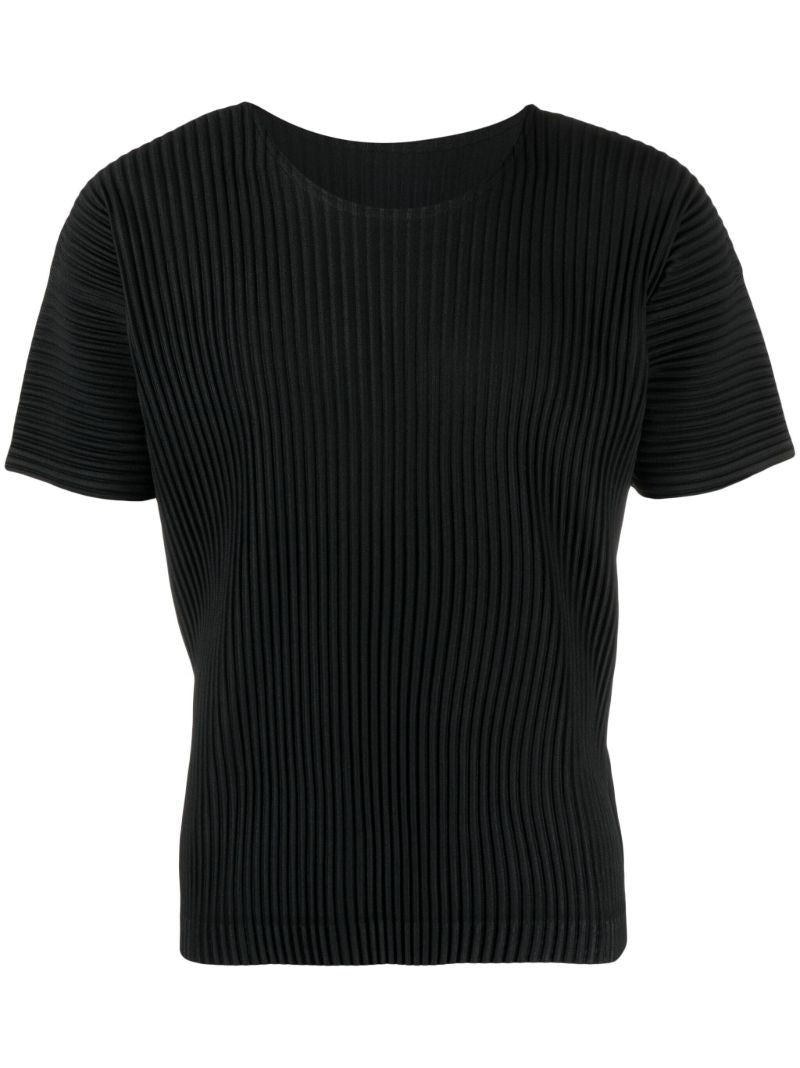 Black Basics PlissÃ_x0083_Â© T-shirt