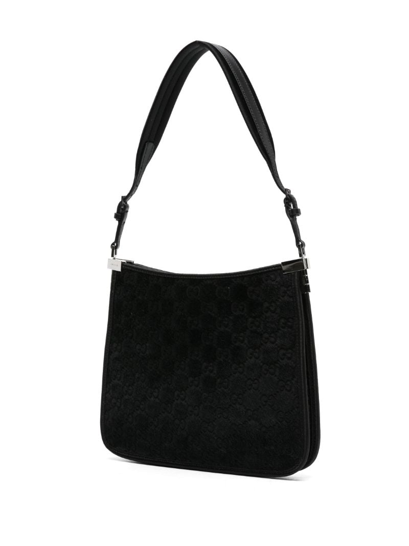 Black Horsebit Slim Small Shoulder Bag