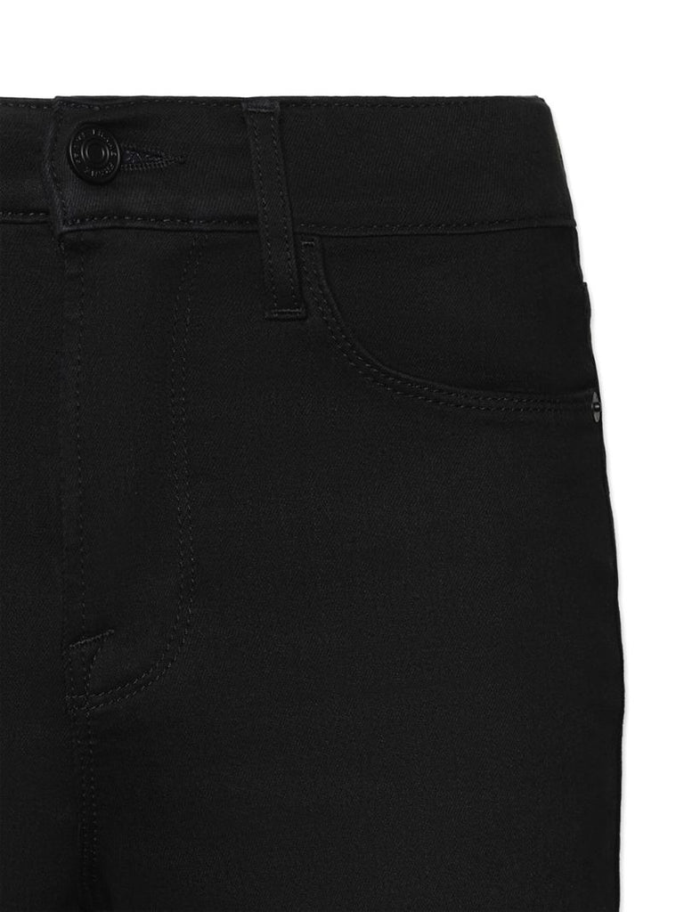Black Le Palazzo Wide-leg Jeans