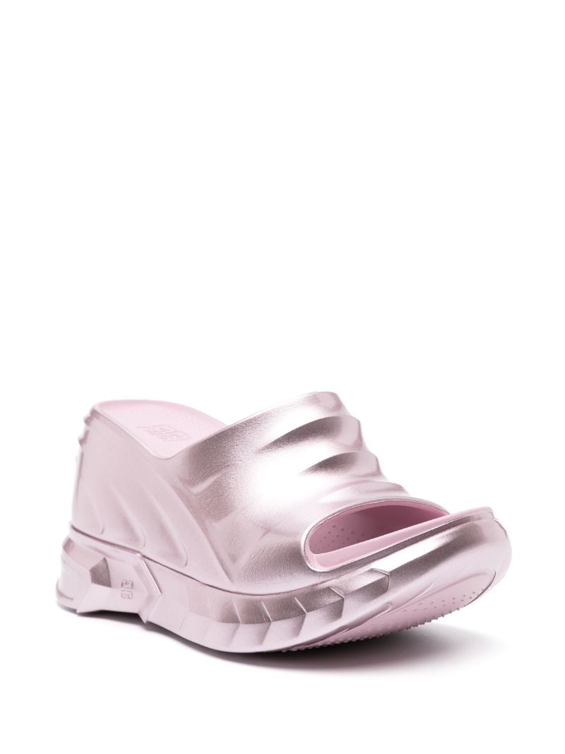 Pink Marshmellow Platform Sandals