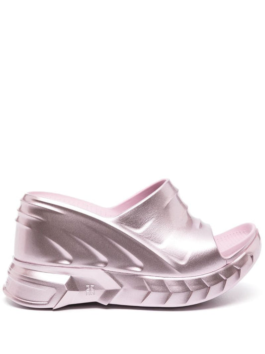 Pink Marshmellow Platform Sandals