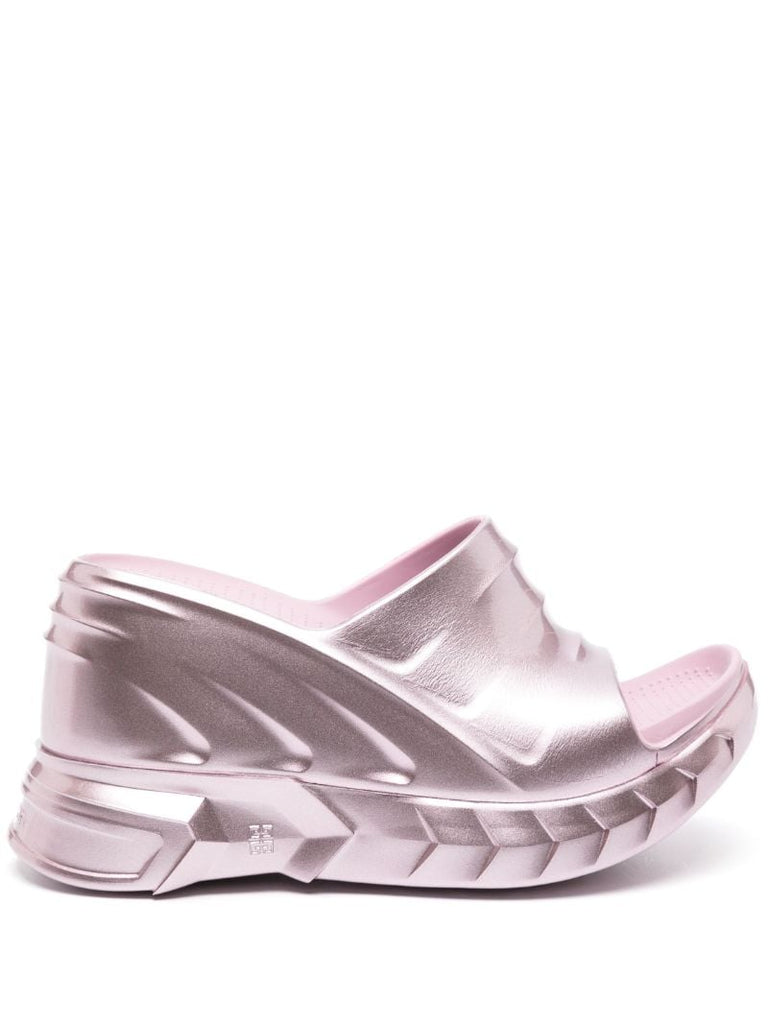 Pink Marshmellow Platform Sandals