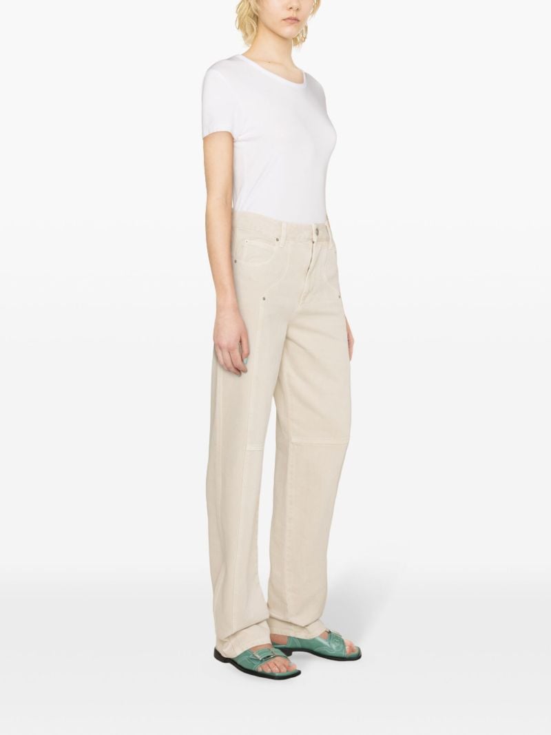 Neutral Valeria Straight-leg Jeans