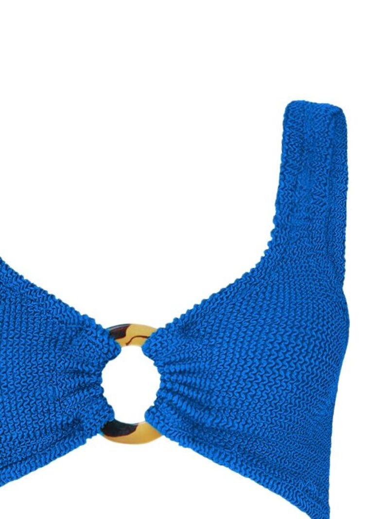 Blue Nadine Crinkle Bikini