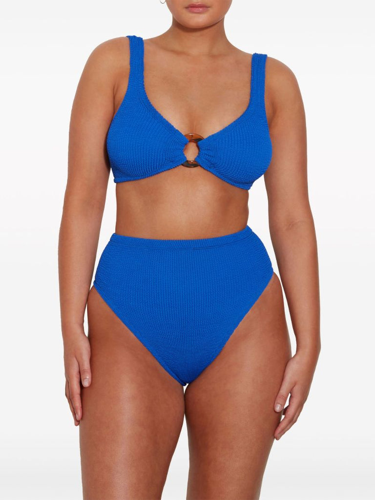 Blue Nadine Crinkle Bikini