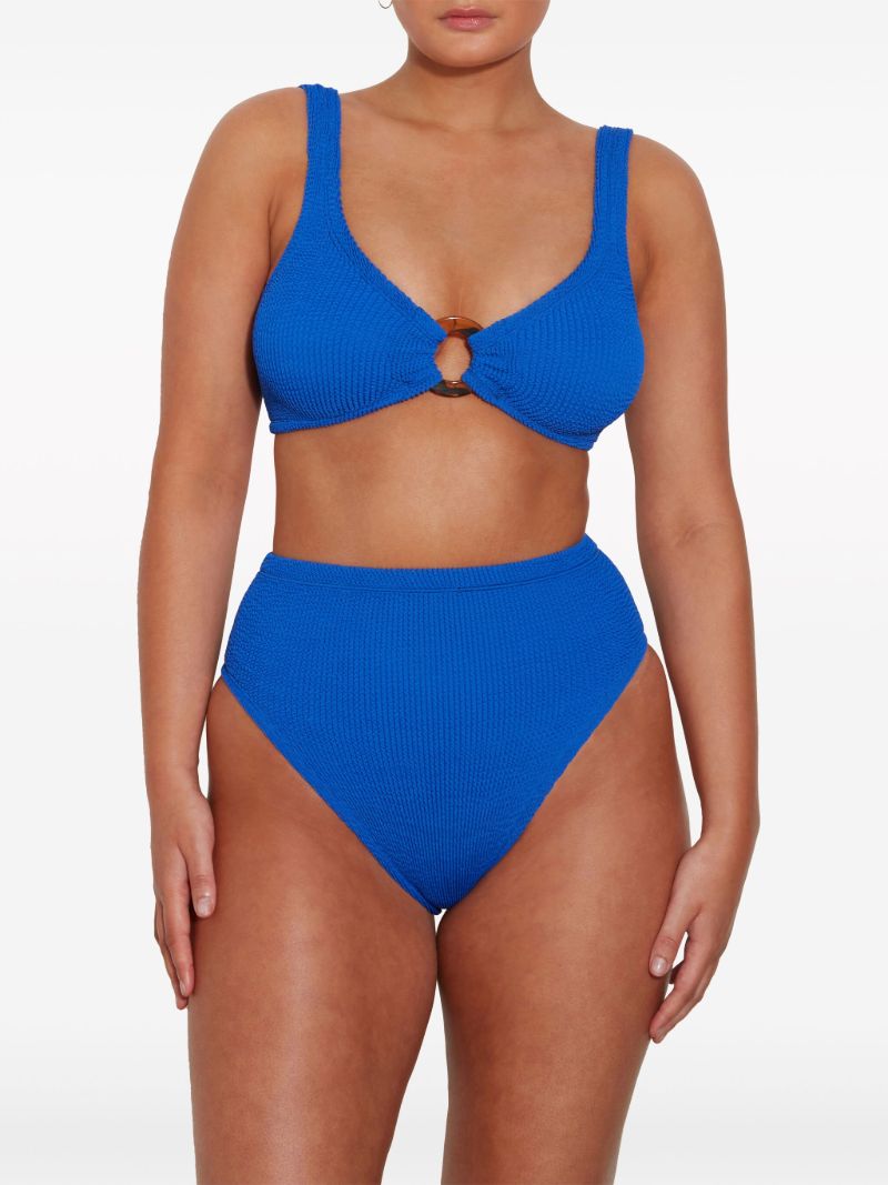 Blue Nadine Crinkle Bikini
