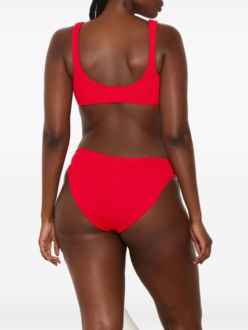 Red Bonnie Crinkle Bikini