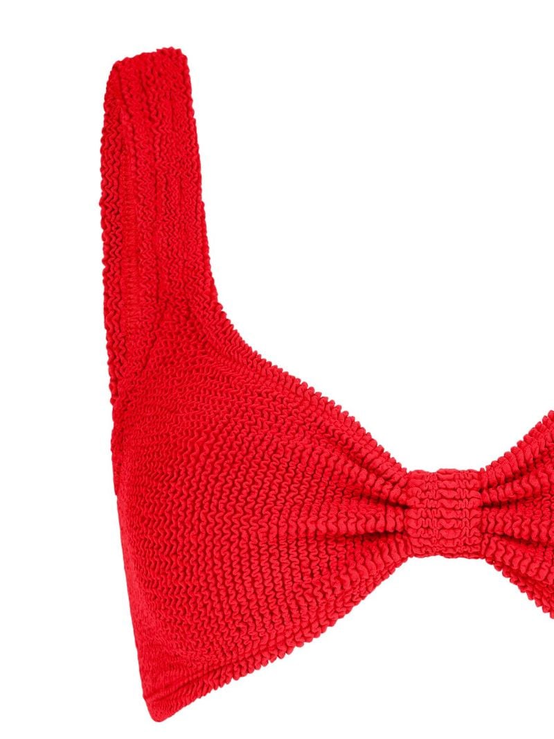 Red Bonnie Crinkle Bikini