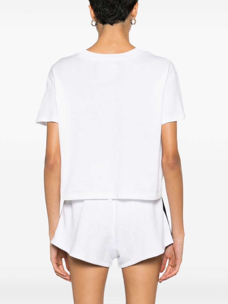 X Browns White Loud Graphic-print T-shirt