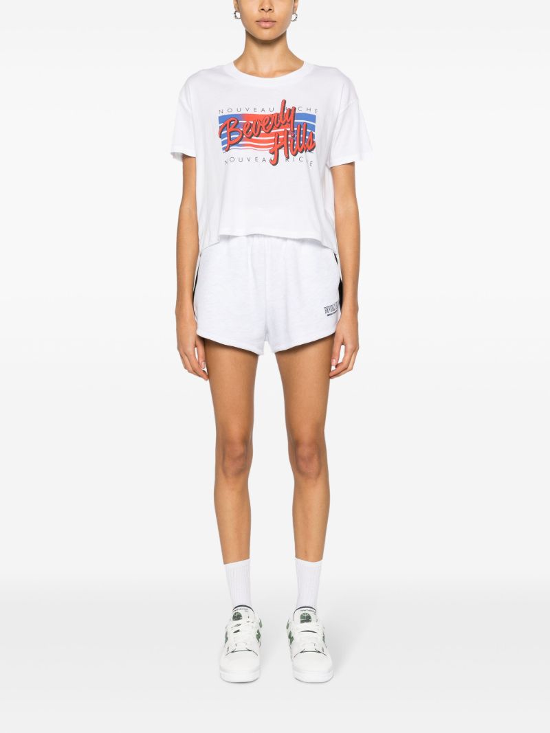 X Browns White Loud Graphic-print T-shirt