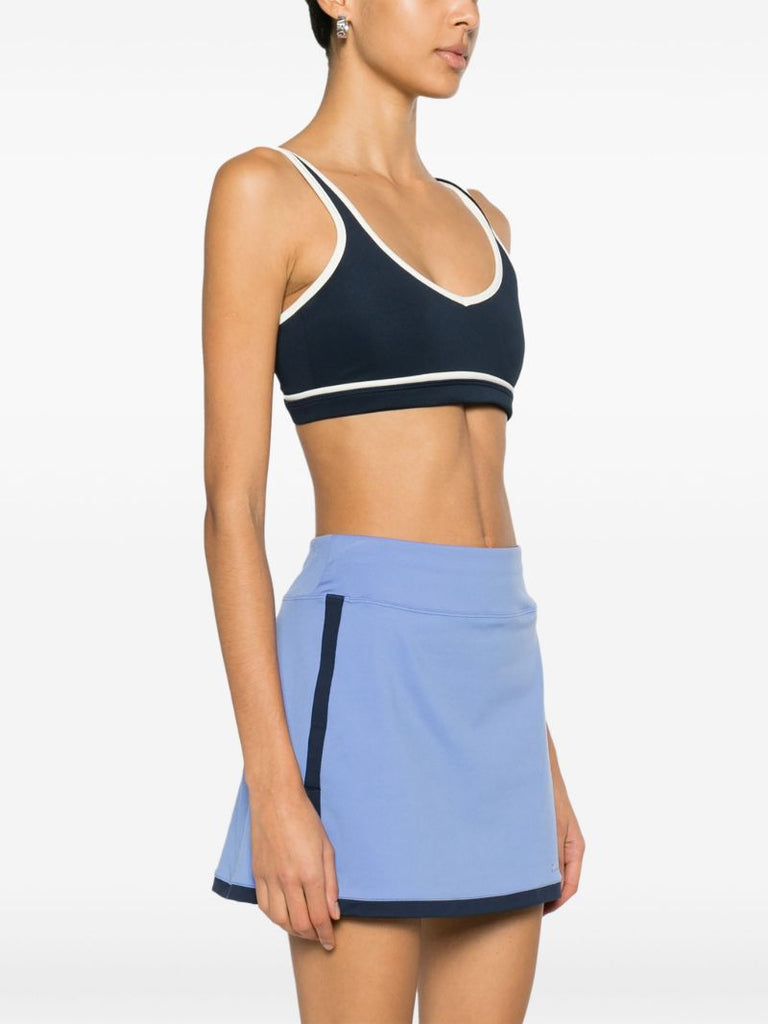 X Browns Blue Sports Bra