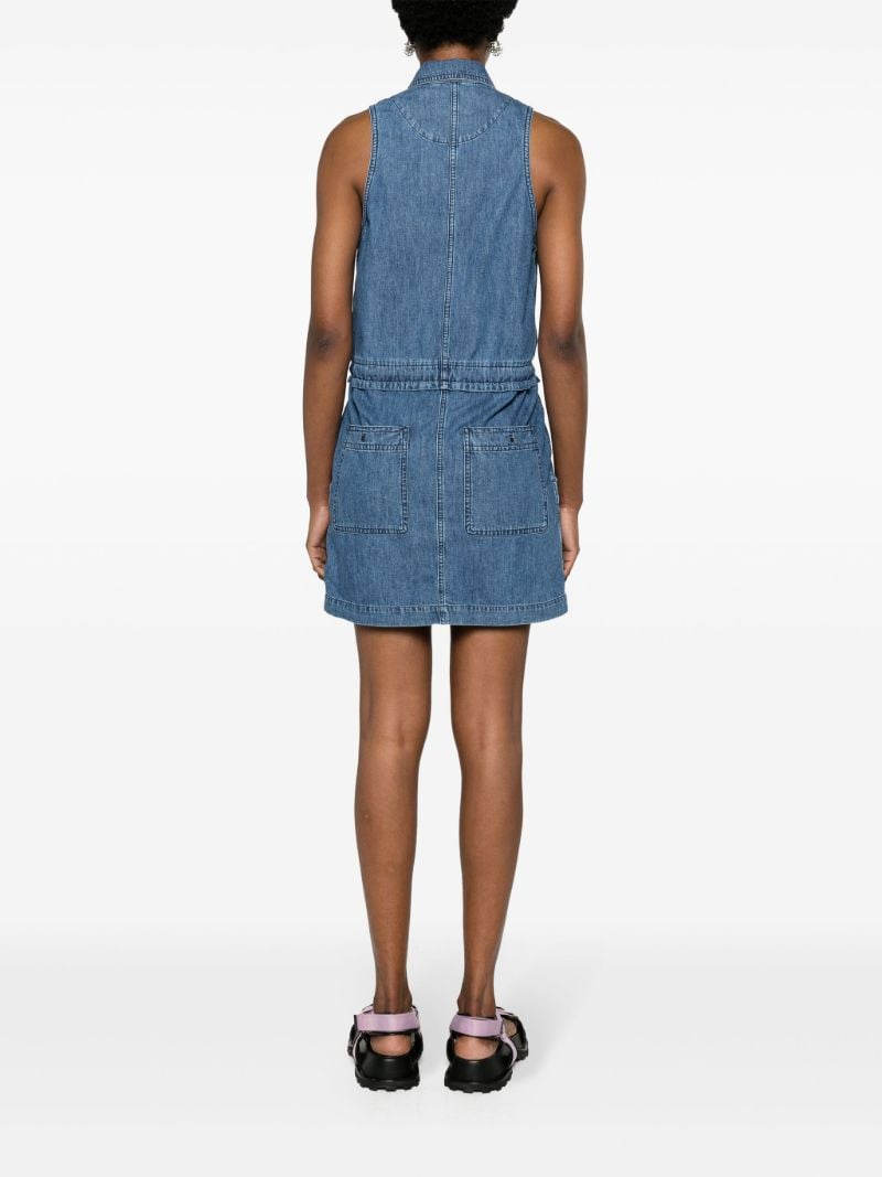 Blue Ines Denim Mini Dress