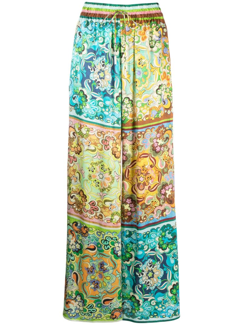 Multicolour Dreamer Palazzo Pants