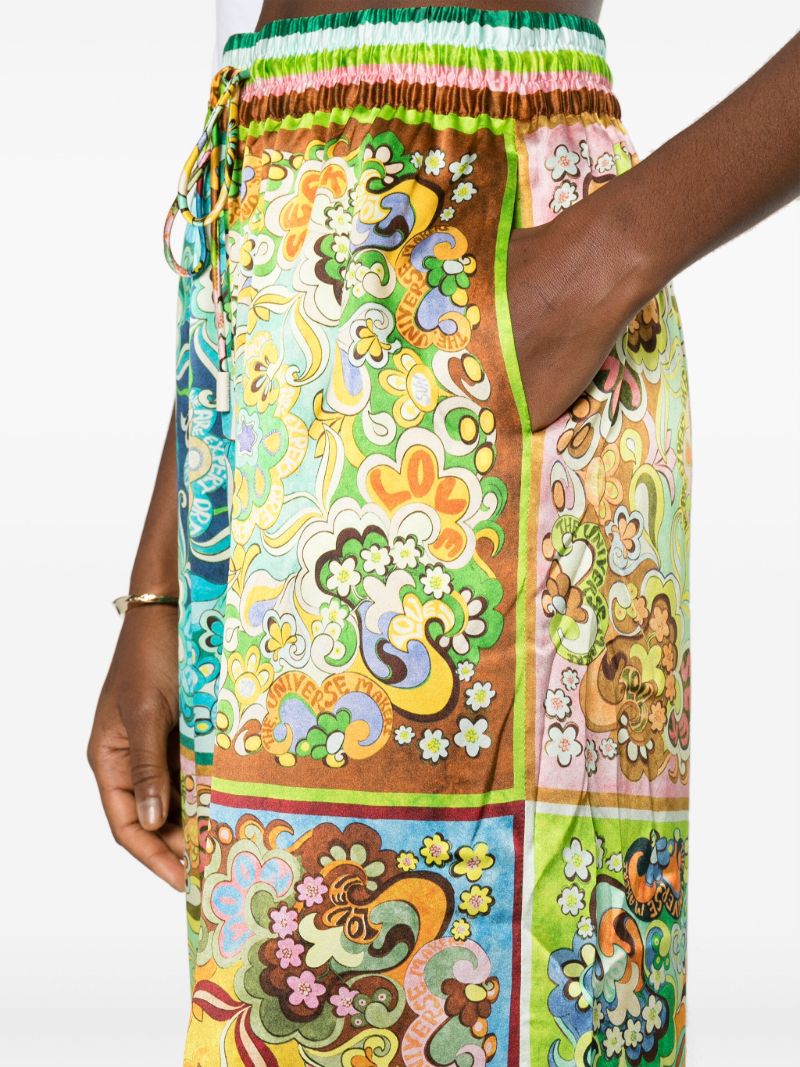 Multicolour Dreamer Palazzo Pants