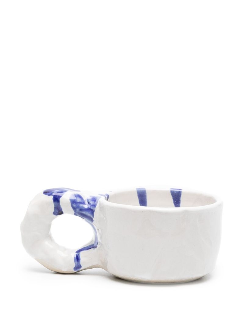 White Studio Ceramic Cup Set