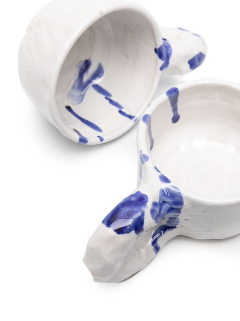 White Studio Ceramic Cup Set