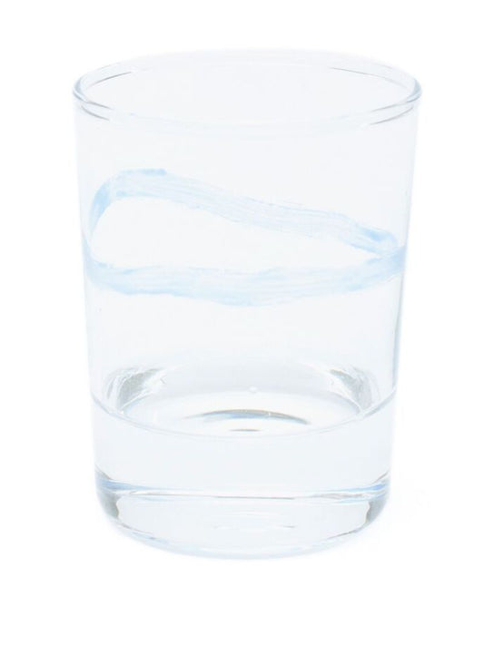 Blue Soft Serve Line Glass Set