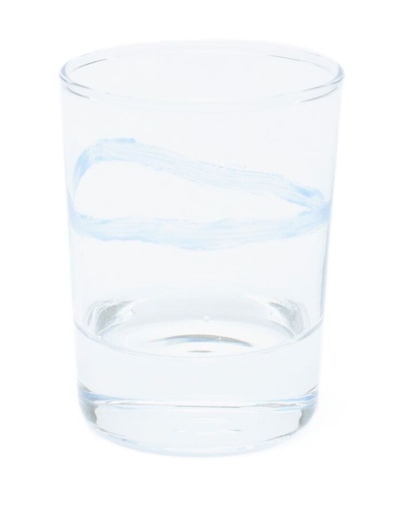 Blue Soft Serve Line Glass Set