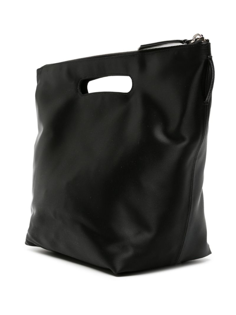 Black Via Dei Giardini 30 Tote Bag
