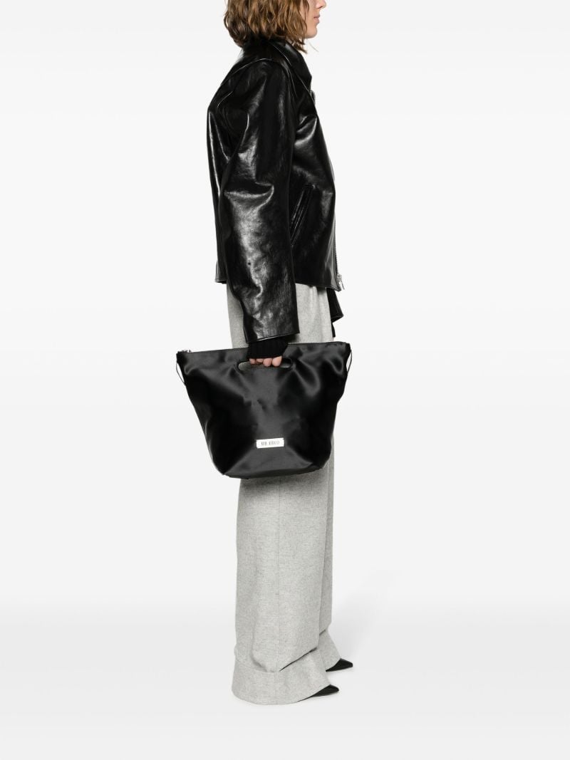 Black Via Dei Giardini 30 Tote Bag