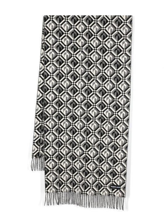 Black Moon Diamant Wool Scarf