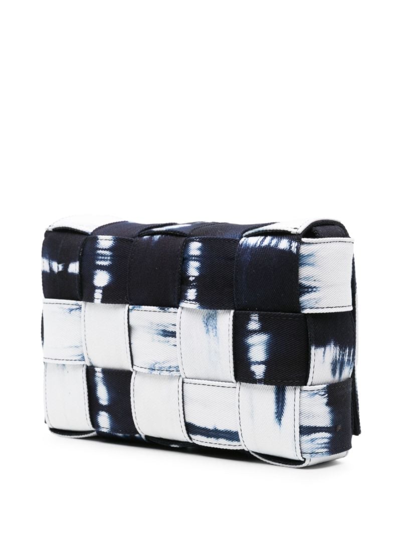 Blue Candy Cassette Denim Cross Body Bag