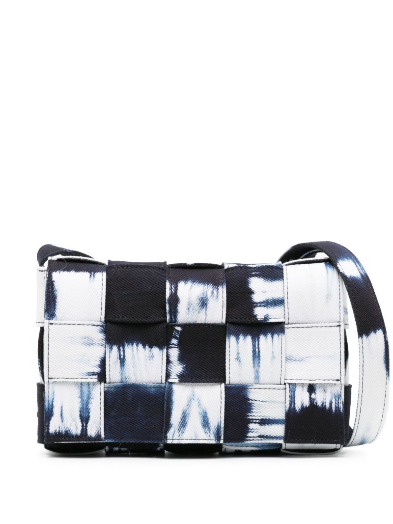 Blue Candy Cassette Denim Cross Body Bag