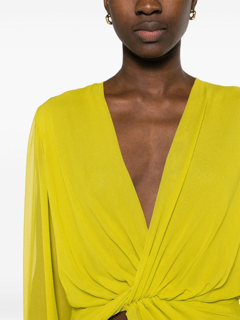 Green Springs Silk Blouse