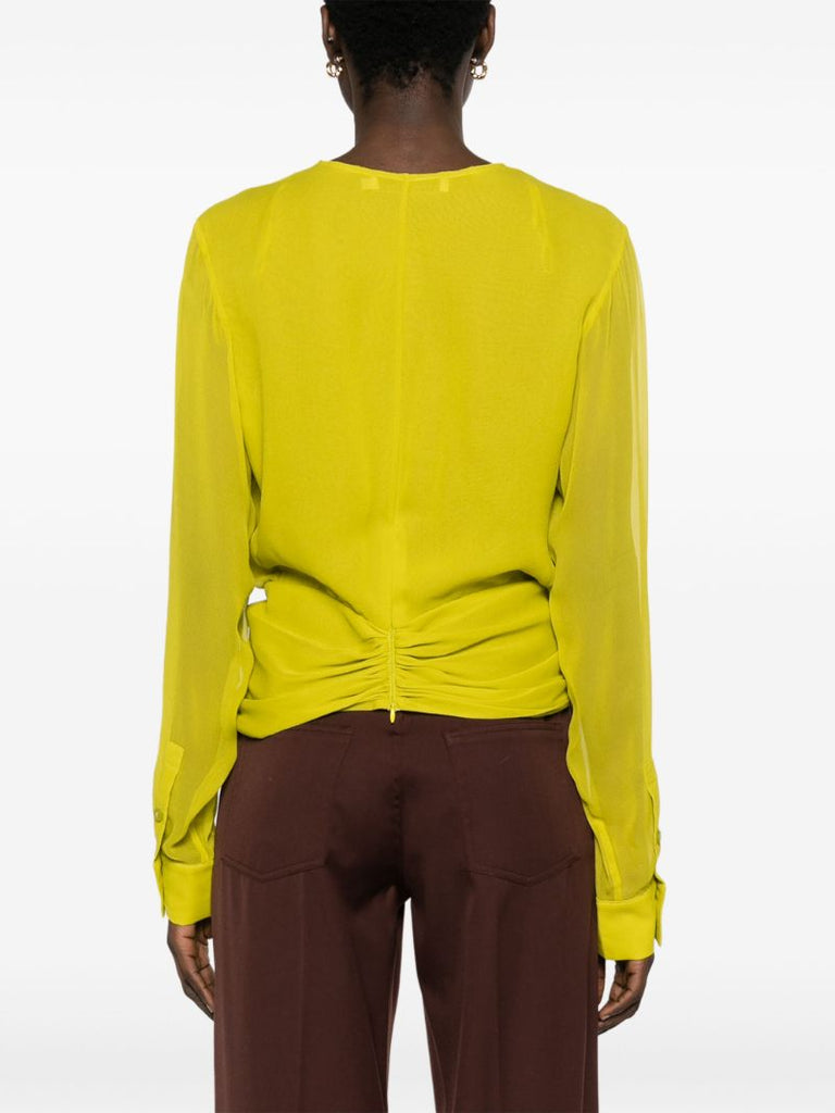 Green Springs Silk Blouse