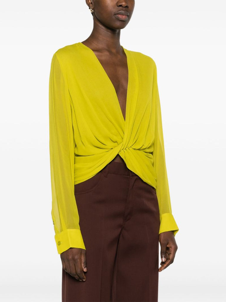 Green Springs Silk Blouse