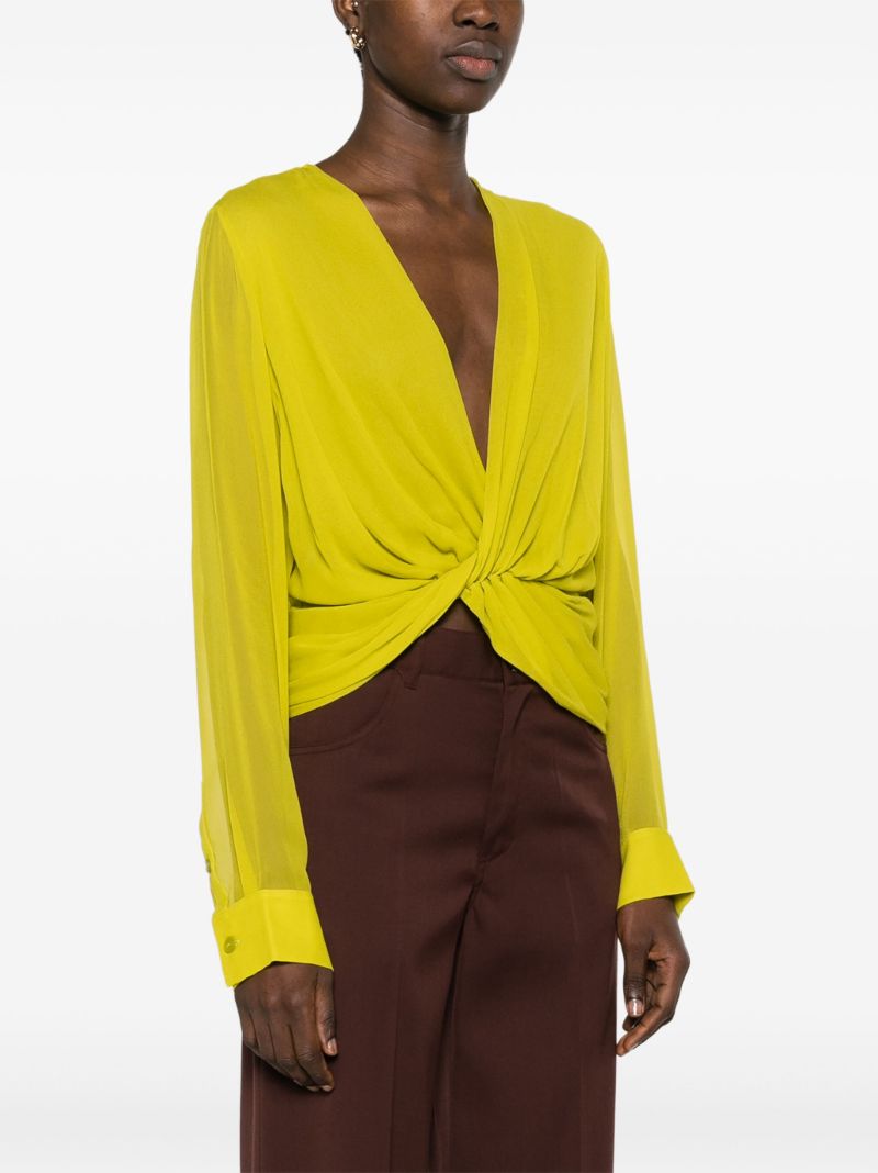 Green Springs Silk Blouse