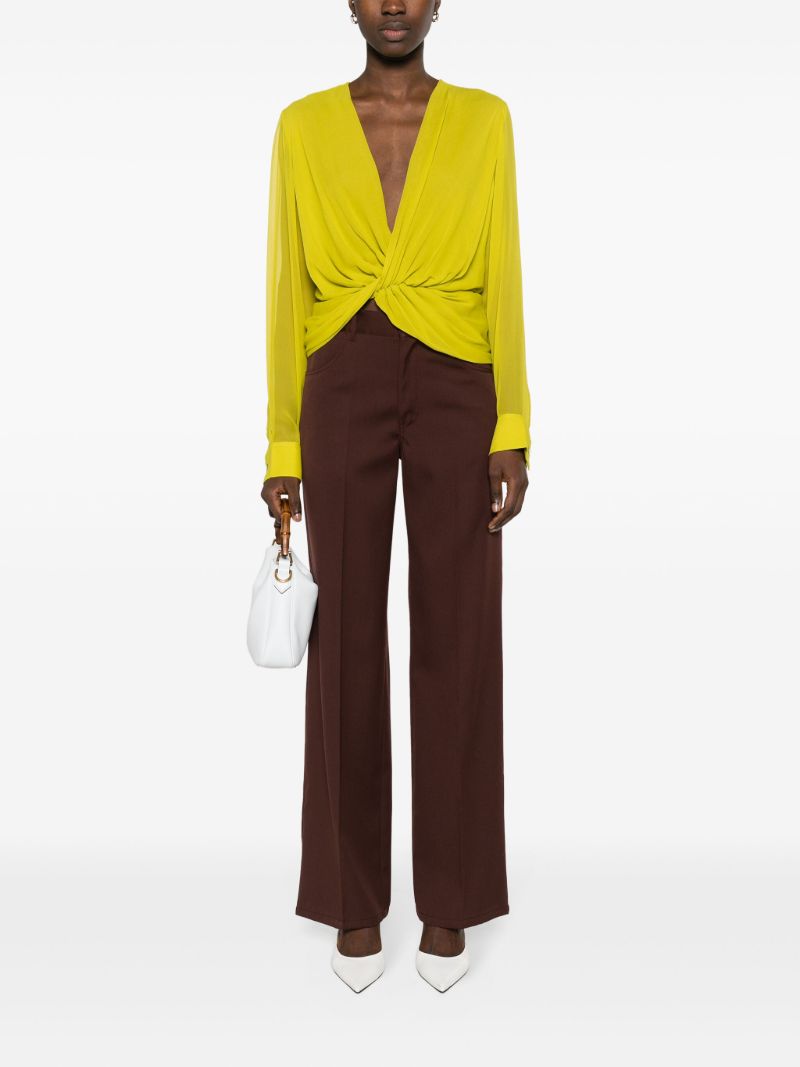 Green Springs Silk Blouse