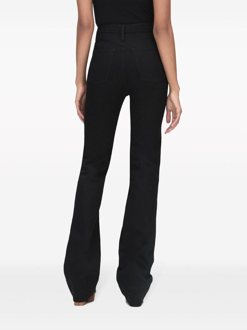 Black  Slim Stacked Straight-leg Jeans