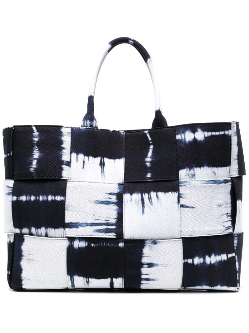 Blue Large Arco Denim Tote Bag