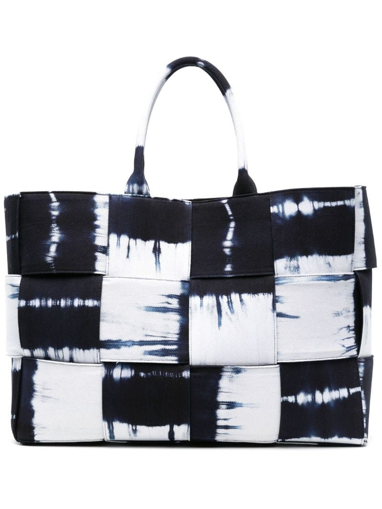 Blue Large Arco Denim Tote Bag