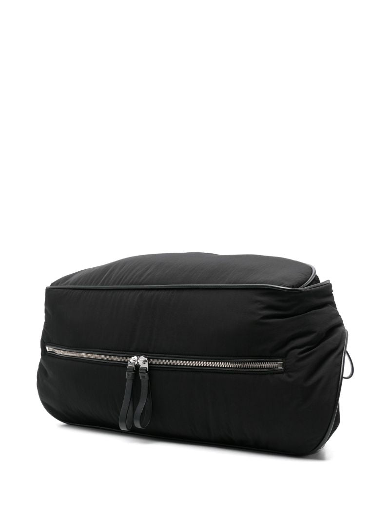 Black Intrecciato-strap Belt Bag