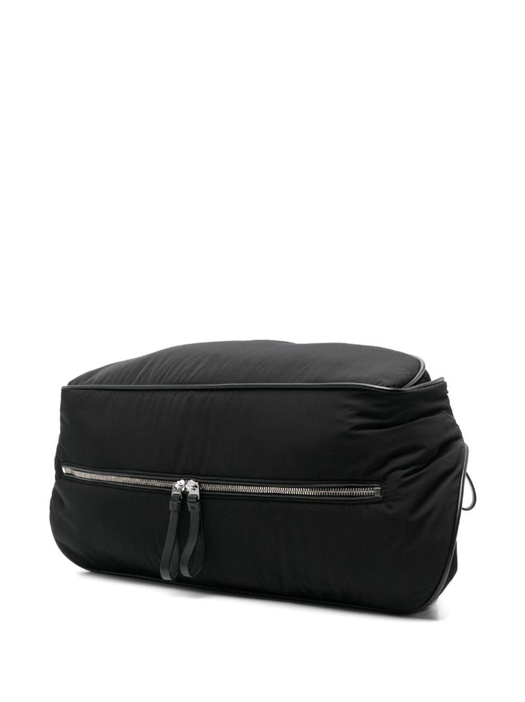 Black Intrecciato-strap Belt Bag