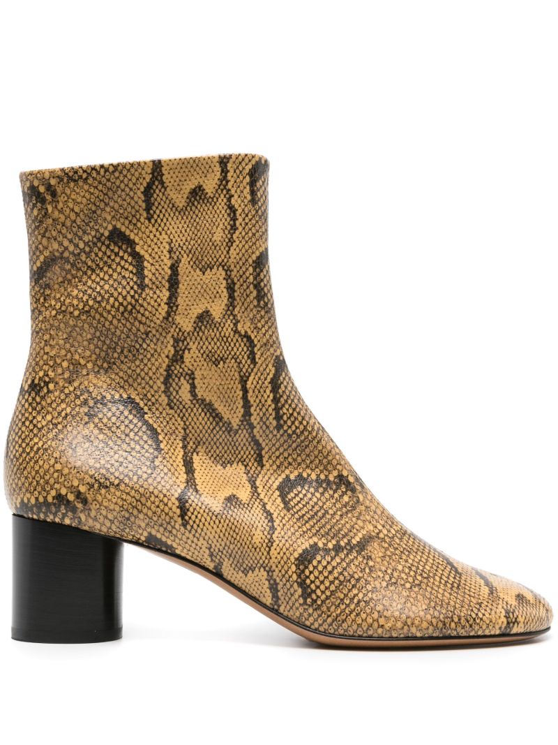 Brown Laeden 50 Leather Ankle Boots