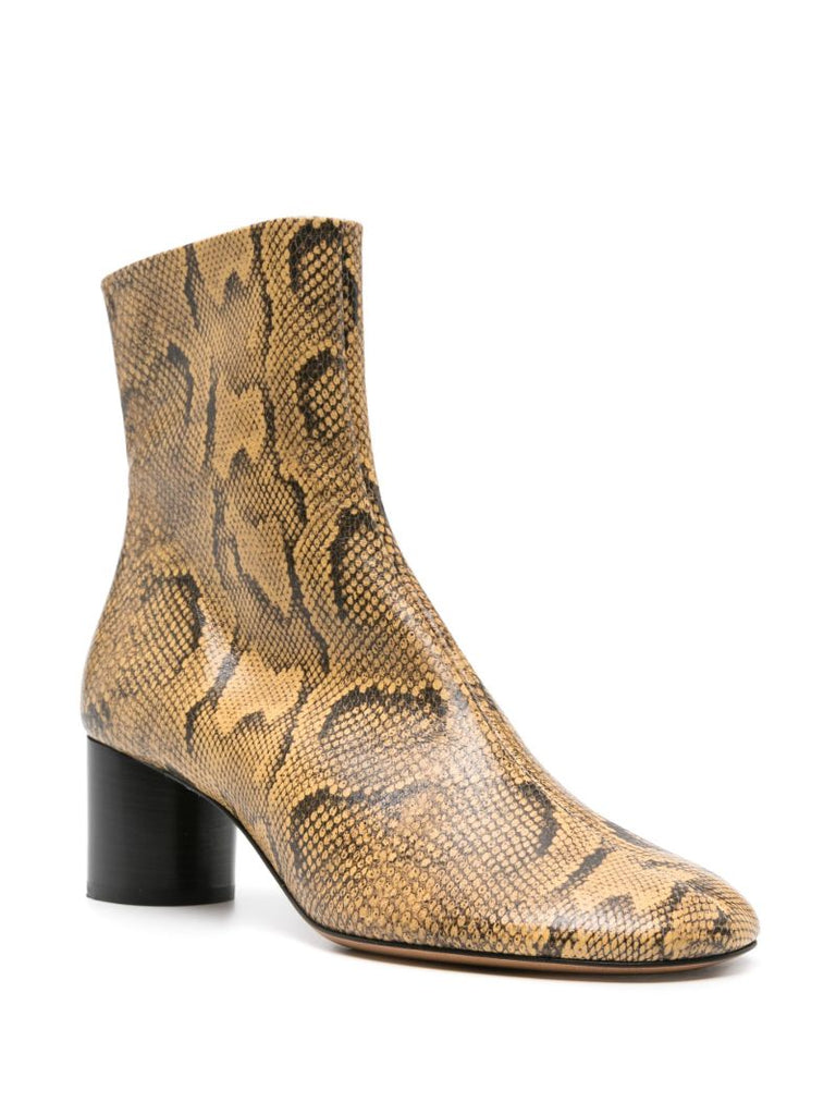 Brown Laeden 50 Leather Ankle Boots
