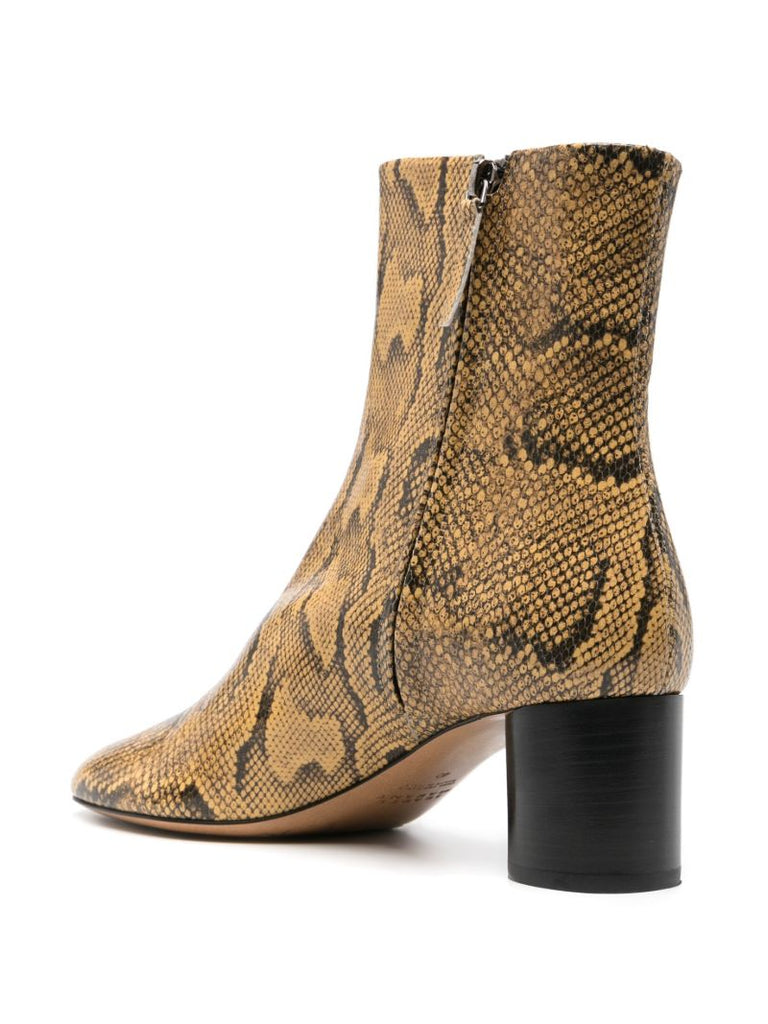 Brown Laeden 50 Leather Ankle Boots