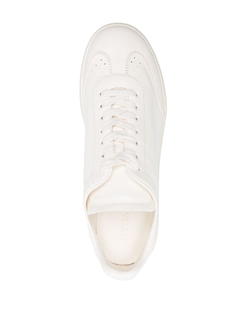 White Kaycee Leather Sneakers