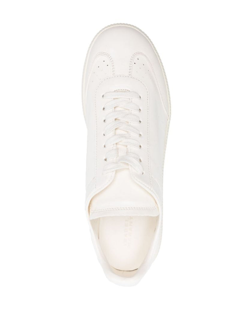 White Kaycee Leather Sneakers