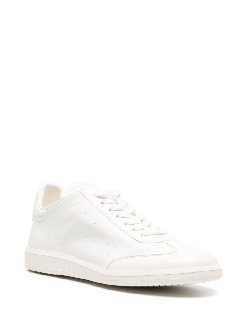 White Kaycee Leather Sneakers