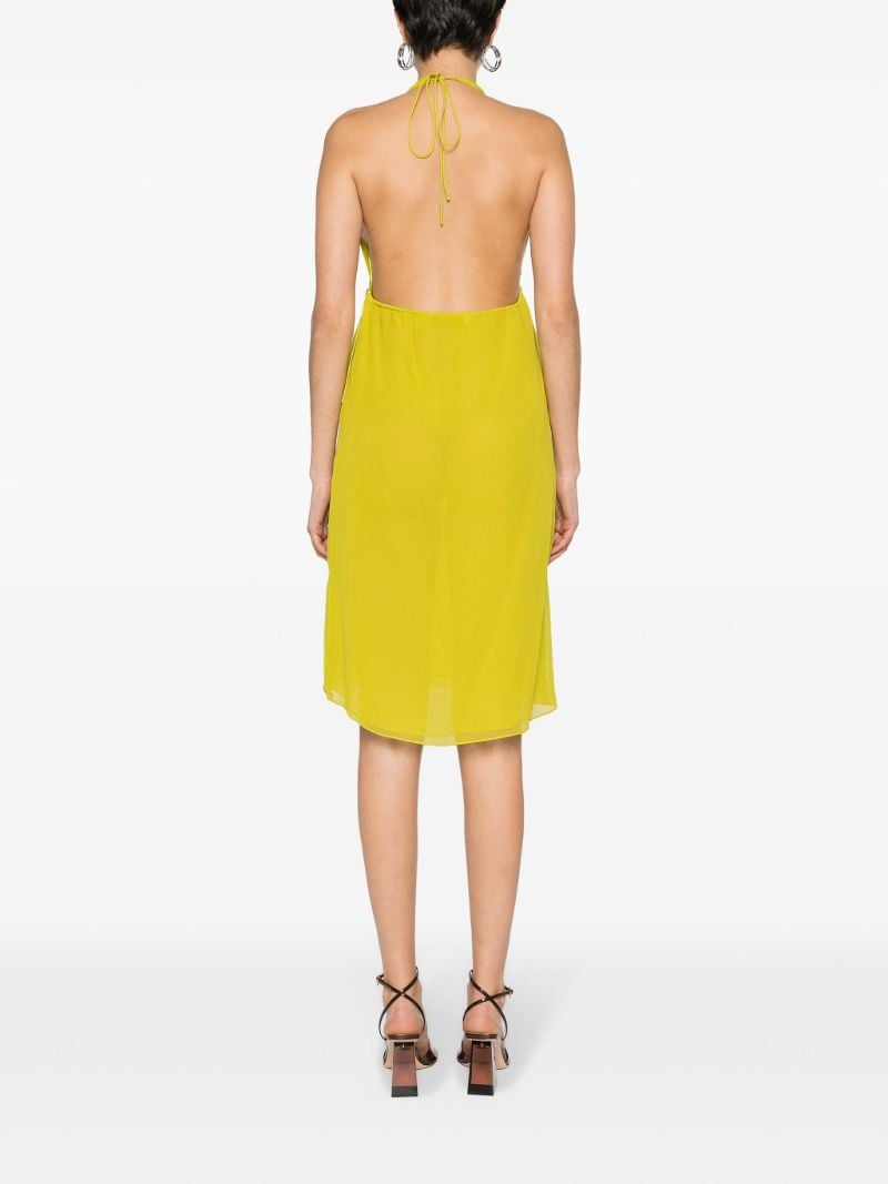 Green Springs Silk Midi Dress