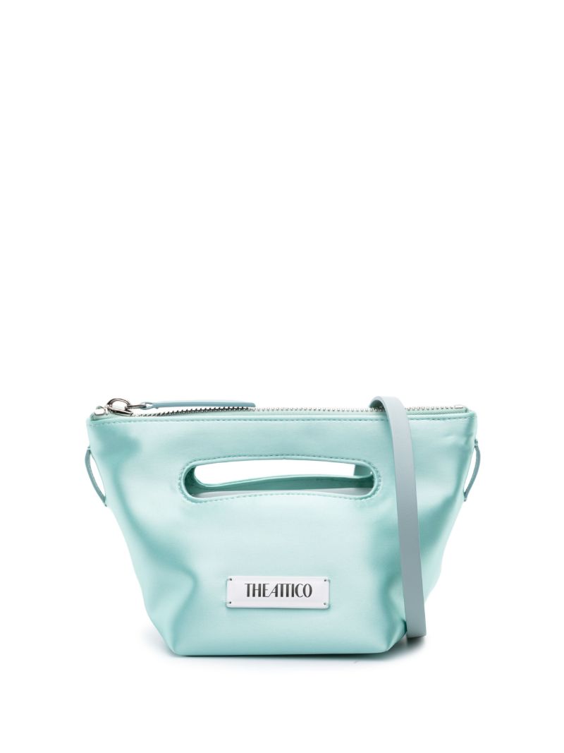 Grene Via Del Giardini Satin Crossbody Bag