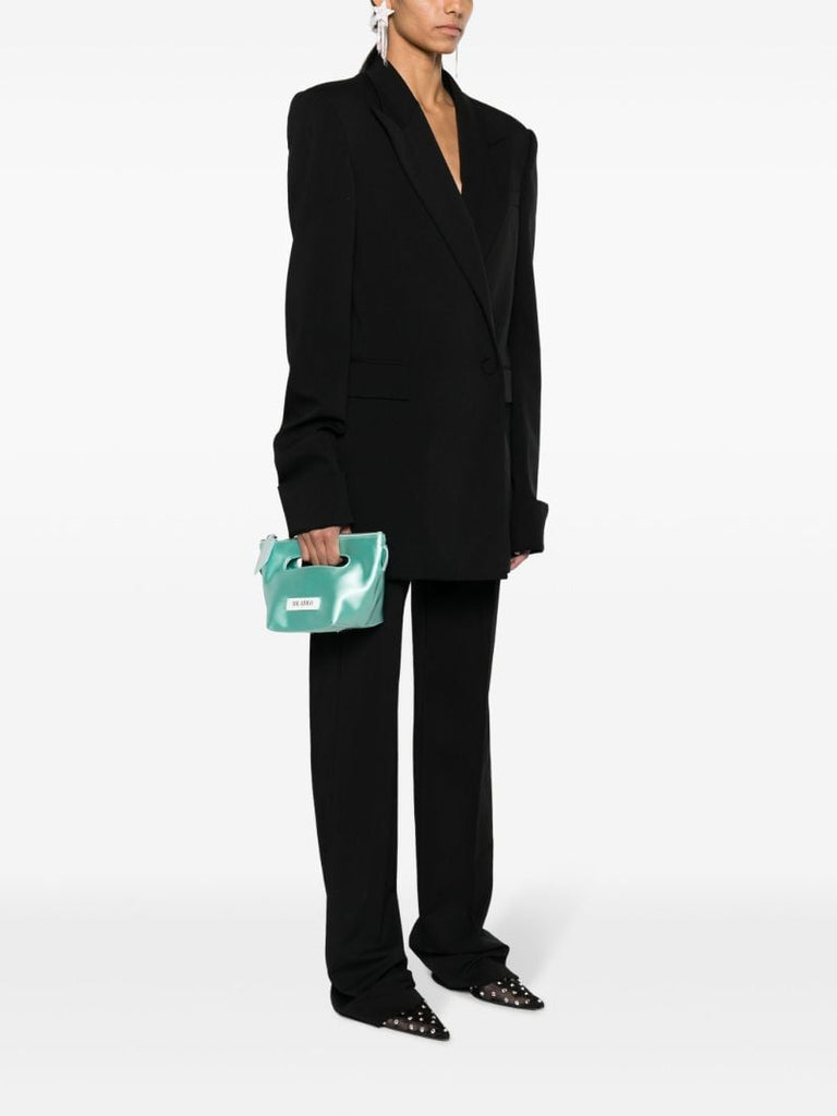 Grene Via Del Giardini Satin Crossbody Bag
