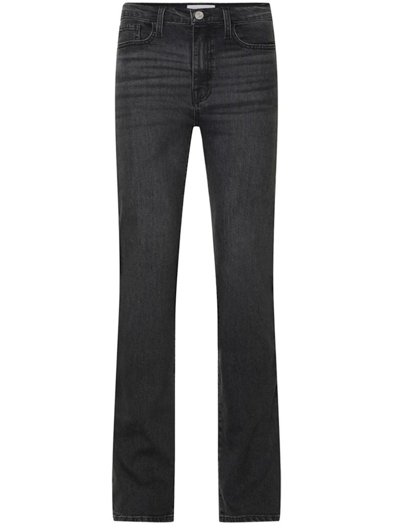 Black Le Jane Ankle Straight-leg Jeans