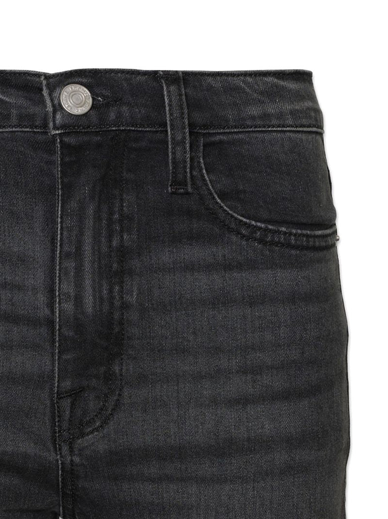 Black Le Jane Ankle Straight-leg Jeans