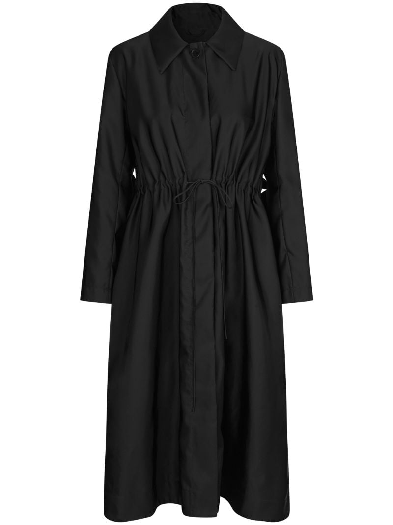 Black Vania Trench Coat