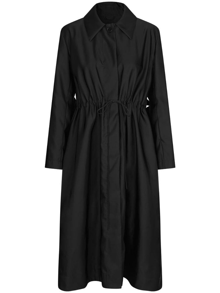 Black Vania Trench Coat